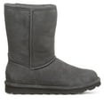 thumbnail image 3 of BEARPAW Women's Elle Short Graphite Size 8 | Women's Boot Classic Suede | Women's Pull On Boot | Comfortable Winter Boot Women's Graphite Elle Short Boots, 3 of 5