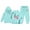 A-Blue84, variant on JAJAHO Girls Sweatsuit 2 Piece Outfits Leopard Bow Printed Long Sleeve Hoodie And Sweatpants Jogger Set For Kids 2-13Y