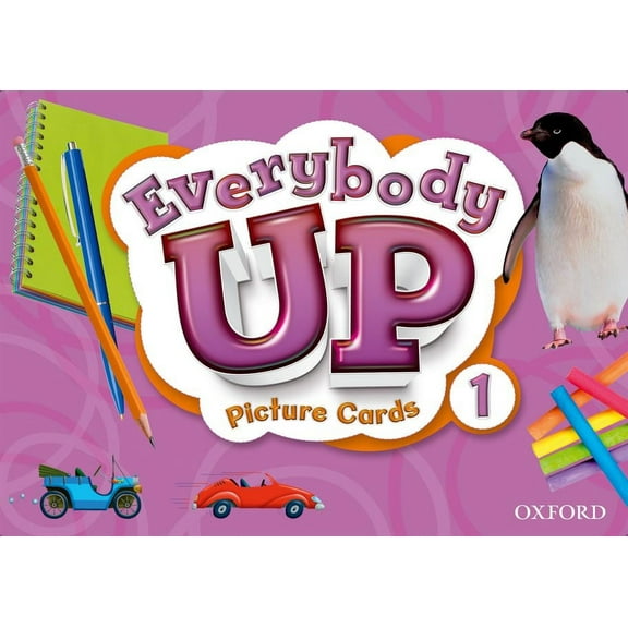 Everybody Up 1 Picture Cards: Language Level: Beginning to High Intermediate. Interest Level: Grades K-6. Approx. Reading Level: K-4 (Other)