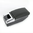 thumbnail image 5 of Armrest Storage Box Arm Rest Rotatable Black for Nissan Versa Tiida Latio 2007-2011, 5 of 11