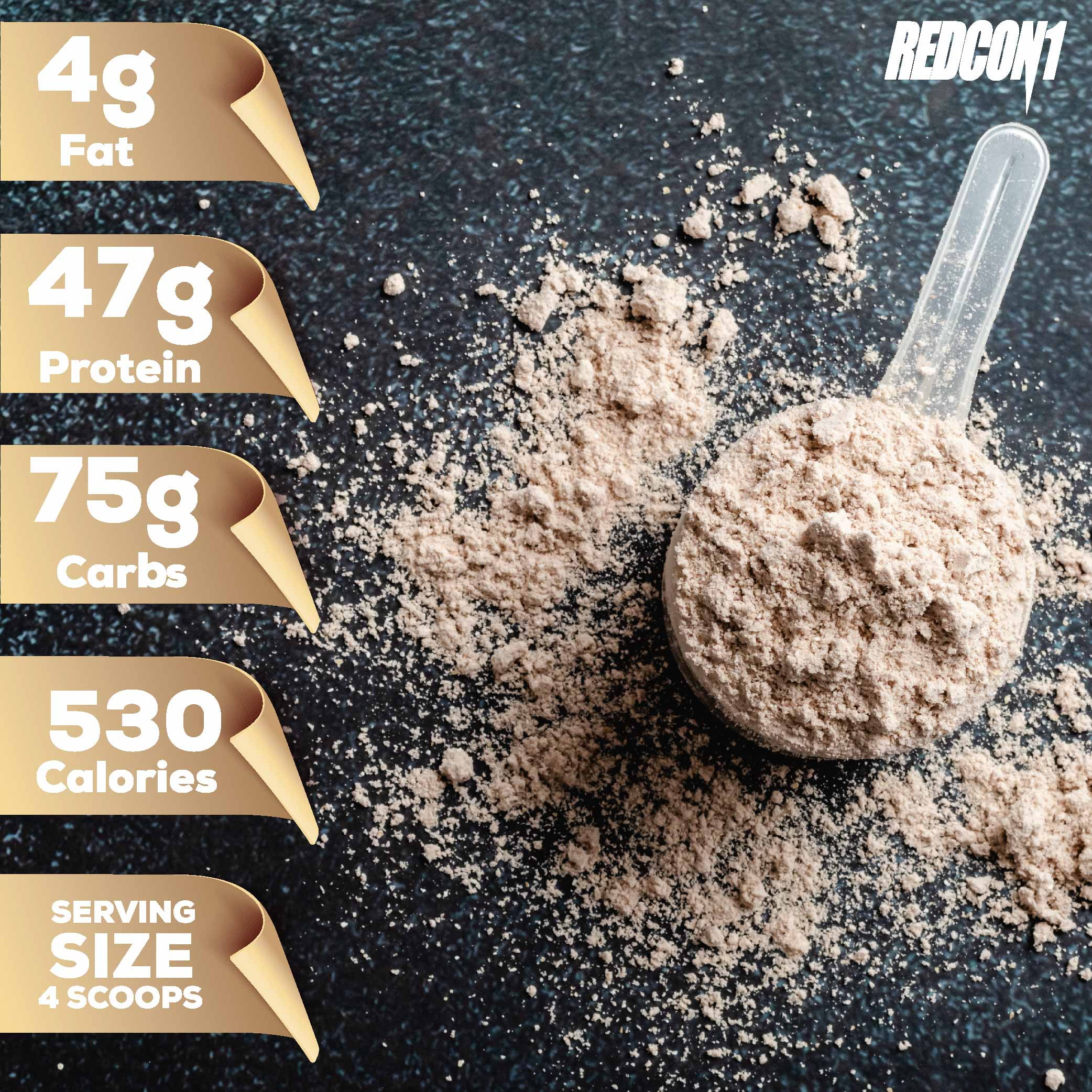 Redcon1, MRE 7lb, Real Whole Food Meal Replacement, Oatmeal Chocolate Chip, Powder, 25 Servings