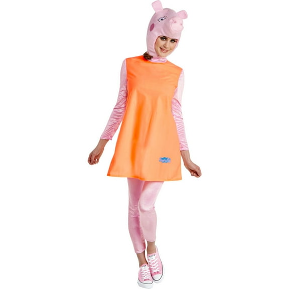 Peppa Pig Mummy Pig Women's Costume Large 14-16