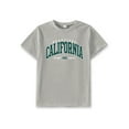 thumbnail image 5 of Big Boys Summer Tee Tops California Arch Graphic Print Boys Regular Fit Crew Neck Short Sleeve Casual T-Shirt -Soft and Breathable, 5 of 9