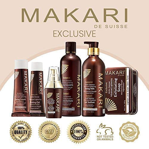Makari By Makari De Suisse Exclusive Active Intense Unify & Illuminate Tone Boosting Body Milk --496ml/16.8oz Women - FWN-424205 - Walmart.com