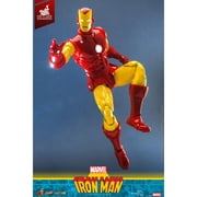 Hot Toys Collectible Iron Man Action Figure, Alloy Red