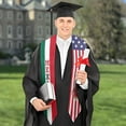 thumbnail image 5 of Mexican Graduation Sash, Mexico Graduation Stole 2025,Mexican American Flag Graduation Sash, 5 of 10