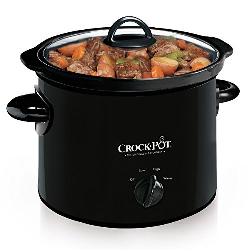 CrockPot Manual Slow Cooker, 3 Quart (SCR300B )