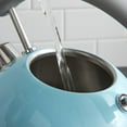 thumbnail image 3 of West Bend 1.7L, Rétro-Style, Bouilloire électrique en acier inoxydable, 1500 Watts, Bleu, 3 of 8