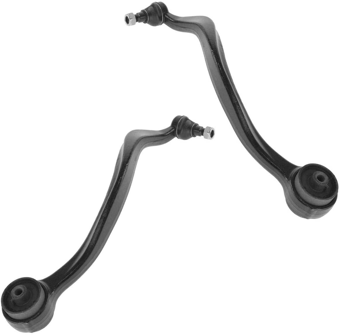 Pair 2 Front Lower Rearward Control Arm with Ball Joint Assembly for 20062012 Ford Fusion