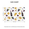 thumbnail image 4 of Placemats Set Of 4 / 6, Wine Cheese Grape Print Placemats For Dining Table Indoor/Outdoors Heat Resistant Washable Placemats 18" X 12", 4 of 8