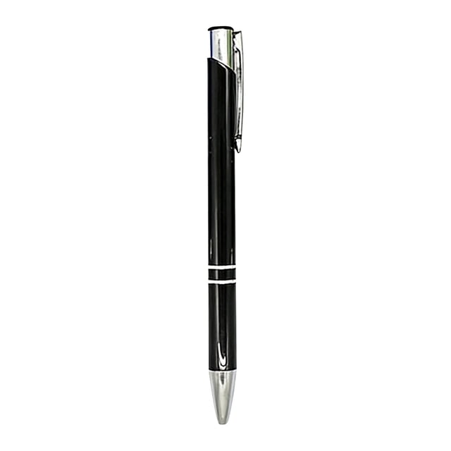 Writing Pen Set Metal Ballpoint Pen with – Promotional for Business Events & School Retractable Click Pen with Metal Barrel Smooth Ink Pens Office Pens Gel Pens Ballpoint Pens Writing Tools Set