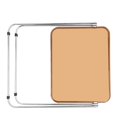 thumbnail image 4 of Foldable TV Tray Table, 27" Height, Holds 33 lbs, Modern Design, Space-Saving, 4 of 11