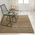 thumbnail image 2 of Farmhouse Rugs Minneka Silver Jute Rug, 2 of 3