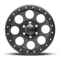 thumbnail image 4 of 1 Mickey Thompson 17x9 6X135 -12 Classic Pro Black Satin Black with Zinc Bolts Wheel Rim, 4 of 5