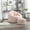 Pink, variant on Bean Bag Chair with Ottoman, High Pressure Foam Bean Bag Chairs for Adult, Comfy Beanbag Chair with Footrest, Pink