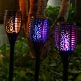 thumbnail image 7 of SAYFUT 4 Pack Solar Torch Lights Waterproof Wireless Flickering Dancing Flame Landscape Decoration Outdoor for Garden Patio Yard, 7 of 7