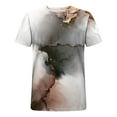 thumbnail image 5 of Qertyioot T-shirt à Manches Courtes Imprimé pour Hommes Col Rond Mode Décontractée Manches Courtes Été Liquidation, 5 of 5