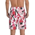 thumbnail image 3 of Kdxio Makeup Print Mens Sleep Shorts Bottoms Soft Comfy Pajama Wear Pants with Drawstring Pockets, 3 of 7