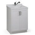 thumbnail image 1 of Simpli Home Kyle Armoire Lavabo de Lessive 24 Pouces en Blanc, 1 of 11