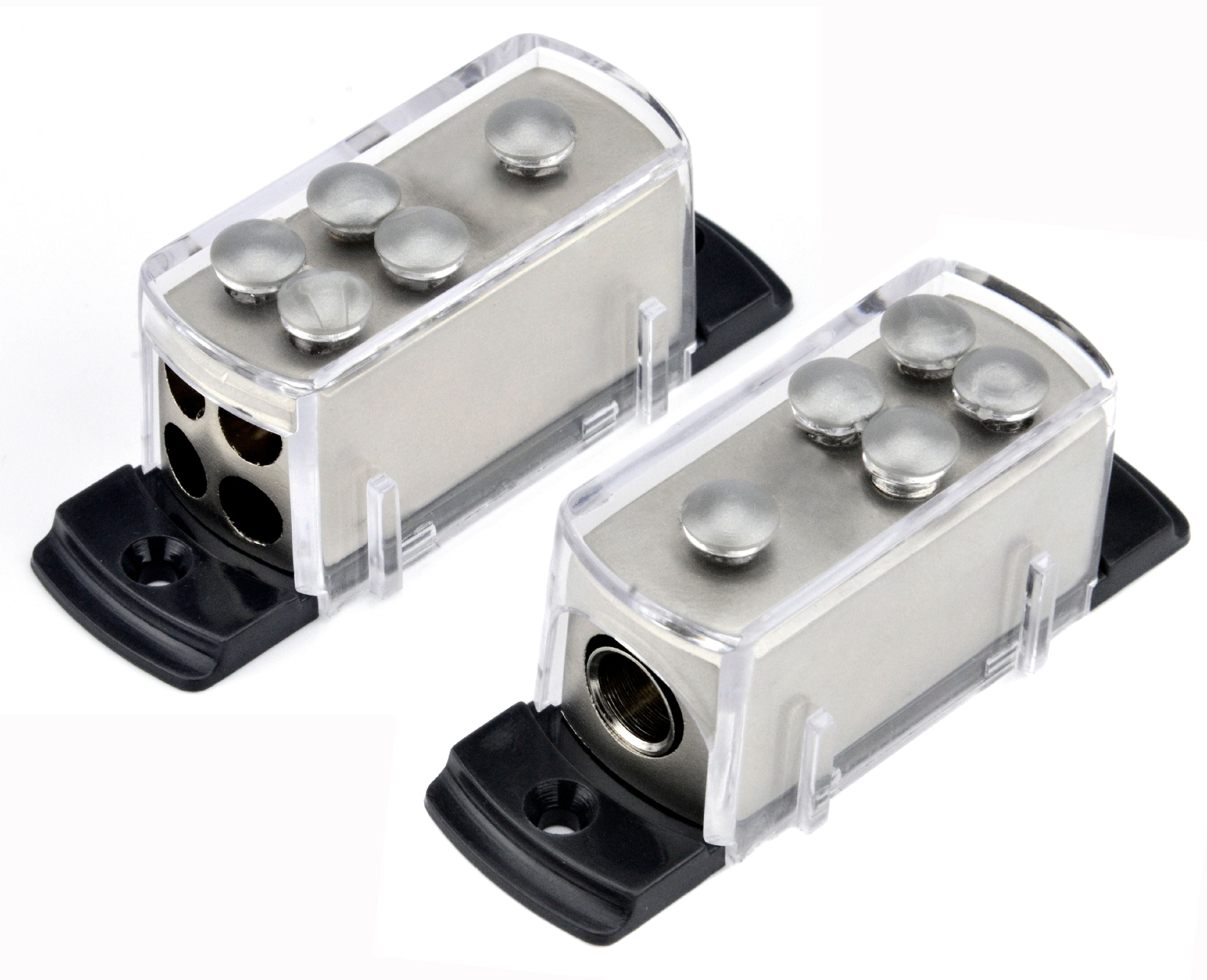 Samurai Any Gauge 3-Position Ground/Power Distribution Block for Car Audio Amplifiers