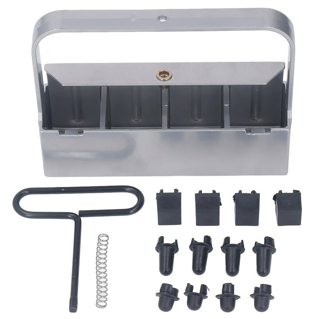 Micro Soil Blocker,Silver Manual Soil Block Seedling Soil Block Maker Seedling Soil Blocker Professional Grade
