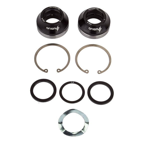Origin8 Ceramic Bearings BB30 Bottom Bracket Adaptor | Shimano HTII 24mm Cranks