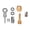 Type C, variant on Hydraulic Hose Fitting Insert Replacement Bike Hydraulic Cable End Connector Banjo Set Disc Brake Hose Adapters