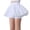White, variant on Womens Linen Shorts 2-in-1 Flowy Skort Women High Waisted Flared Skirt with Inner Shorts Soft Stretchy Comfortable for Workout Dance Tennis Activewear Blue XL