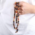 thumbnail image 3 of Pulsera envolvente de madera Natural YONGSHENG collar tibetano de 108 Cuentas de Mala de oración, 3 of 4