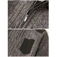 thumbnail image 4 of Gioberti Men's Half Zip Pullover Knitted Regular Fit Sweater with Soft Brushed Flannel Lining, 4 of 4