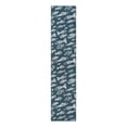 thumbnail image 2 of Unique Loom Outdoor Coastal Collection Area Rug - Whish (2' 7" x 12' Runner Blue/Ivory), 2 of 11