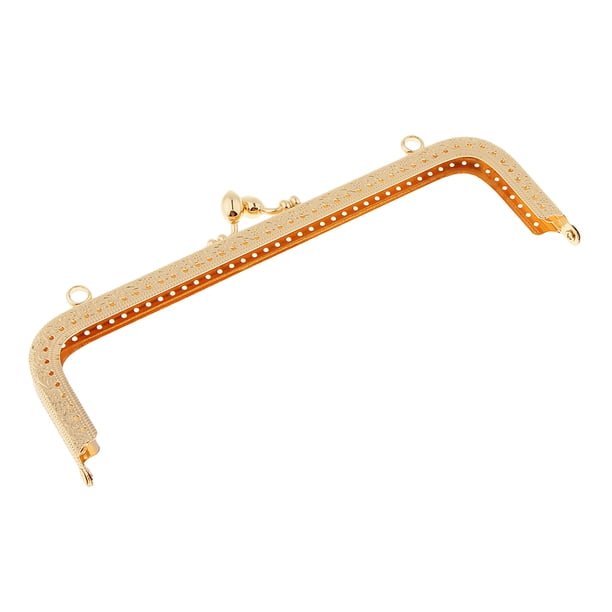Marco de Bolso de Embrague enRelieve Cierre de Monedero de 20.5cm Sunnimix Marco de monedero de metal