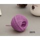 thumbnail image 4 of Cuerda de hilo de yute de fibra de cinta natural de cuerda de arpillera trenzada multicolor de 50 m GeweYeeli JJ5310-09, 4 of 4
