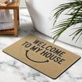 thumbnail image 5 of Welcome Comfort and Safety with our 20x32 inch Super Absorbent, Quick Dry Bath Mat - Non Slip Rubber Bathroom Rugs, Machine Washable and Easy to Clean, 5 of 5