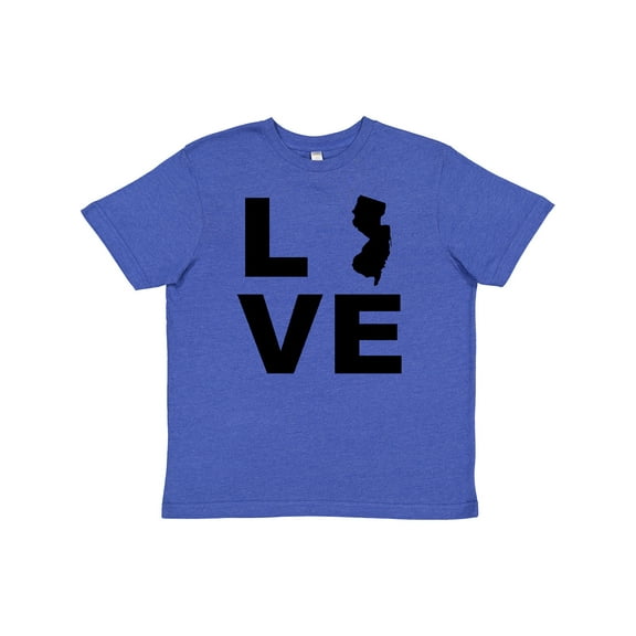 Inktastic Love New Jersey Youth T-Shirt