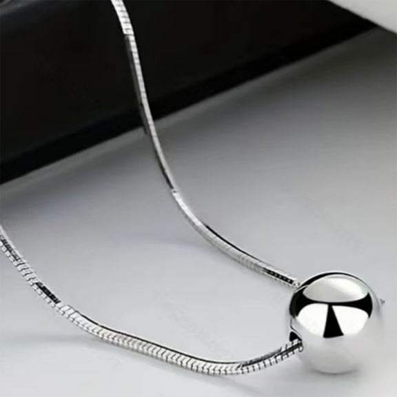 Minimalist Small Bead Pendant Necklace - Versatile and Stylish Collarbone Chain