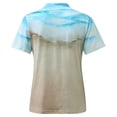 thumbnail image 5 of asdoklhq Juniors Plus Blouses & Shirts,Women Summer Tops Sea Turtle Printed Short Sleeve V-Neck T Shirts Coastal Tees Holiday T-Shirt Casual Loose Fit Blouse, 5 of 5