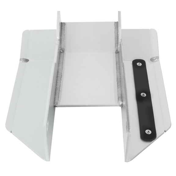 Universal ATV Swingarm Skid Plate Guard - Compatible with Yam aha Warrior 350 Models 1987-2004, Aluminum Protection Cover