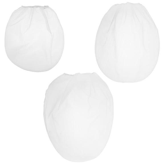 UPGRATOR 10Pcs Reusable Paint Strainer Bags with Drawstring for Paint and Coating Filtration 11.59X11.00X0.04 Inch