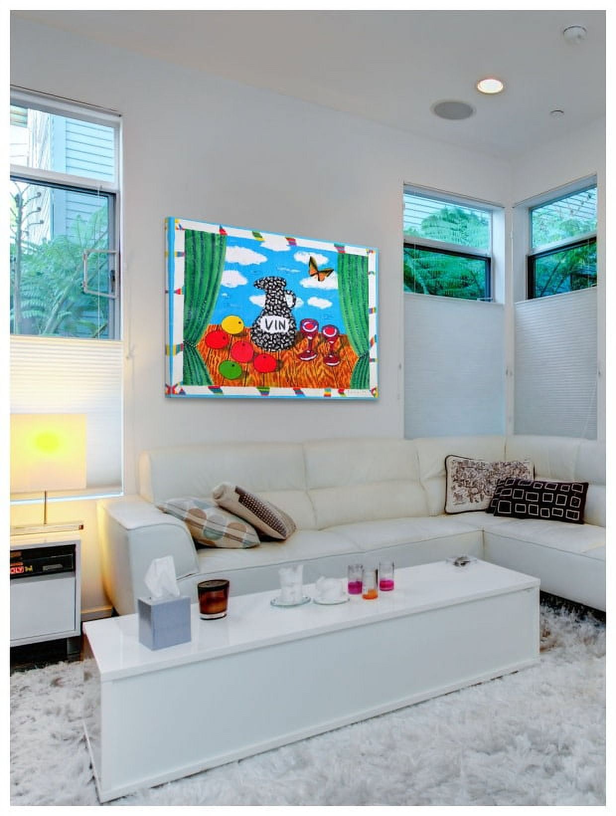 Marmont Hill "Le Vin" by Wayne Ensrud Painting Print on Canvas