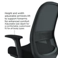thumbnail image 4 of Alera Kempton Ergonomic Fabric Mesh Swivel Task Chair, Supports Up to 275lb, 18.31 to 22.17 Seat Hei | Bundle of 2, 4 of 5