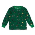 thumbnail image 3 of Conjunto de pijama John Deere Tractor para niños pequeños, verde 5T, 3 of 6