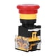thumbnail image 3 of Botón De Emergencia, Amplio Rango De Voltaje Aplicable Interruptor Pulsador De Alto Nivel De Protección, Para Corriente Máxima 10A Voltaje Máximo Aplicable 440V Mgaxyff Push Button, 3 of 8
