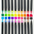 thumbnail image 4 of ArtSkills Watercolor Markers and Water Brush Pen, Brush Tip, Assorted Colors, 20 Pack, 4 of 7
