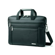 Samsonite Classic Laptop Slim Briefcase, Black, 16 x 2 x 12-Inch