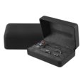 thumbnail image 2 of Unique Bargains Multiple Ring Box Jewelry Storage Display PU Leather 1Pc Black, 2 of 7