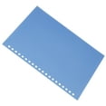 thumbnail image 4 of 50 Uds Protector De Hojas Cubierta De Encuadernación De Papel Mate A5 20 Agujeros Plástico PP Para Presentación, 4 of 7
