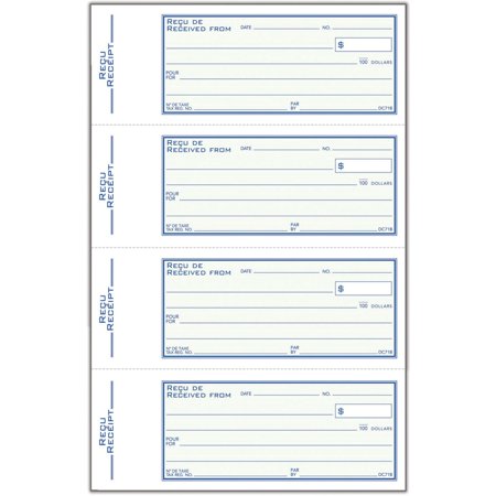 Adams Receipt Book