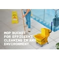 thumbnail image 7 of Mop Bucket 25 Quart | Side Press Wringer | 4 Wheels 2" | Yellow, 7 of 7