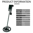 thumbnail image 4 of Metal Detector for Adults Underground Metal Detector Kit Waterproof High Accuracy Adjustable Rechargeable 334.65in 8.5meter Depth AC100-240V, 4 of 8